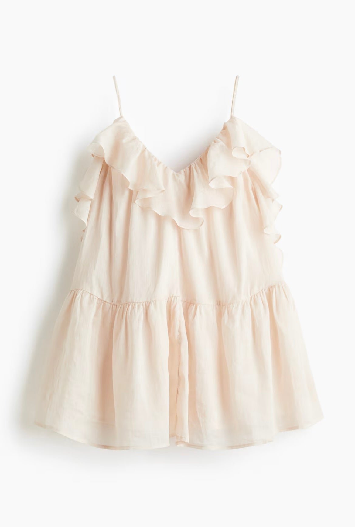 Éclat Ruffle Silk Mini