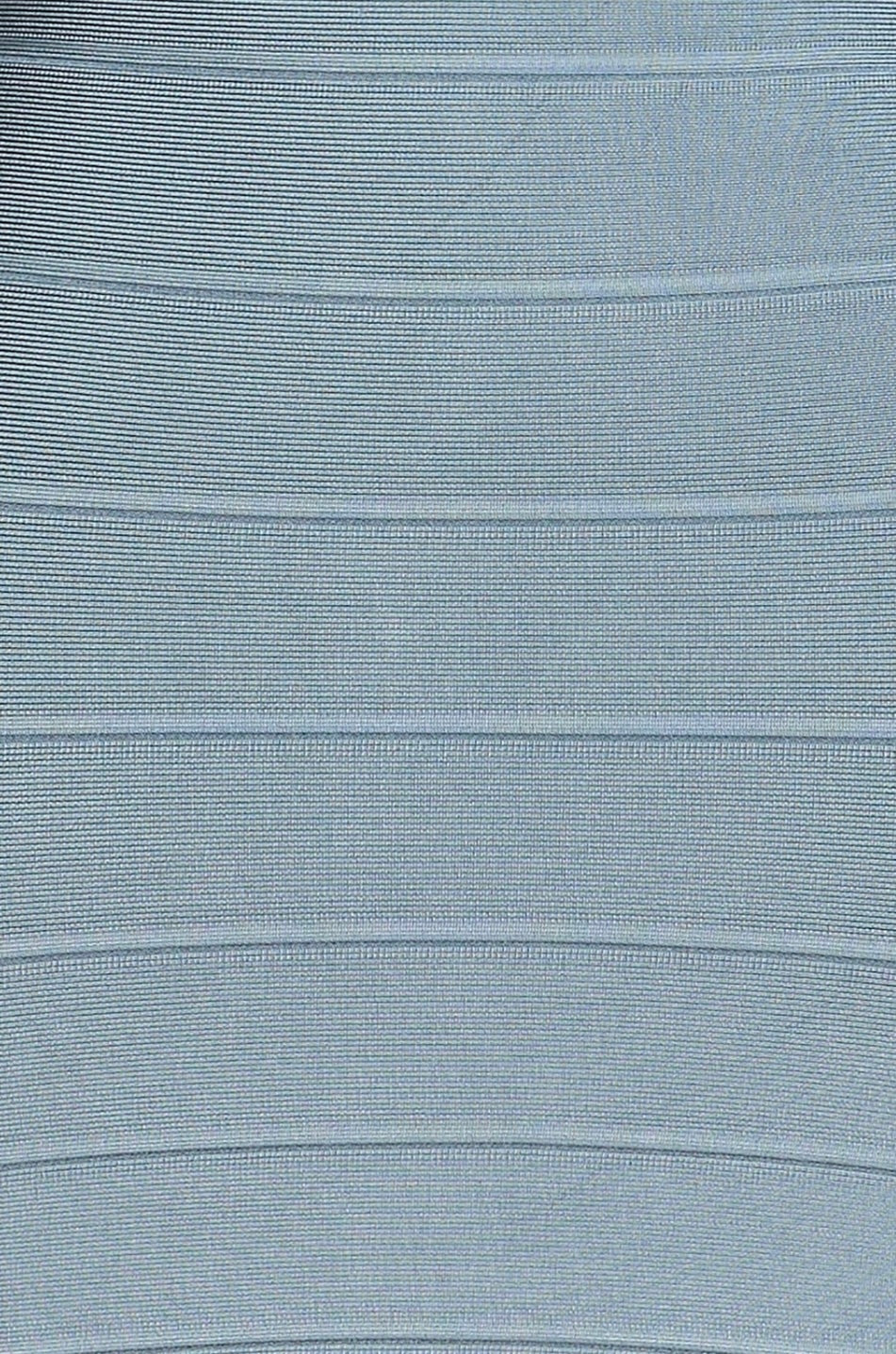 Sculpted Slate Bandage Mini Dress